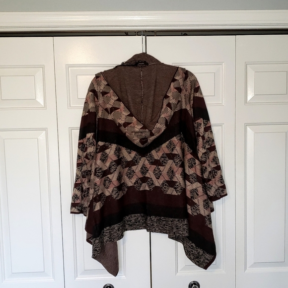 Vertigo Paris NWT Asymetrical Open Drape Oversized Cardigan Small - Picture 6 of 8